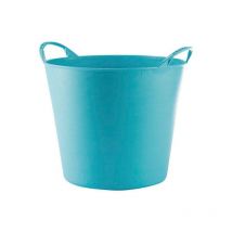 Niubó - Capazo plástico para residuos - Azul de 26 litros