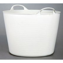 Capazo para vendimia reforzado - 42 l - ø 43x30 cm - Blanco