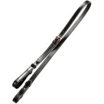 Tattini - Capezzina in cuoio concia vegetale per Chifney : Full, Nero (10)
