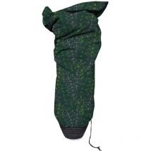 Capi - Cubierta para plantas grande estampado negro y verde 150x250 cm