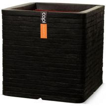 Fioriera Nature Row Quadrata 40x40 cm Nera KBLRO903 Capi