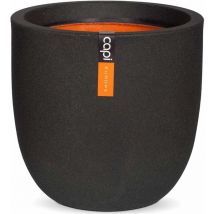 Fioriera Urban Smooth Rotonda 43x41 cm Nero KBL933 Capi