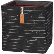 Jardinière Nature Row carré 30x30 cm anthracite KRWZ902 Capi