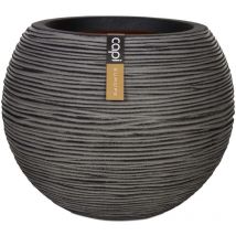 Vase boule Capi europe - rib nl - 40 x 32 cm - Anthracite