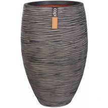 Vaso Nature Rib Deluxe Elegante 40x60 cm Antracite KOFZ1131 Capi
