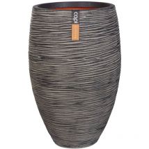 Vaso Nature Rib Elegant Deluxe 45x72 cm Antracite Capi