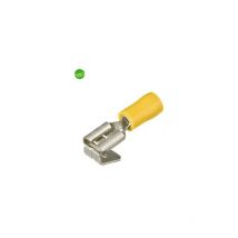 Capicorda Electraline m/f 6,35mm 10pz giallo