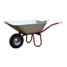 Profi-Schubkarre Praktica 120 120 l Luftrad Stahlblechfelge mit Kugellager
