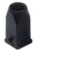 Ilme - capot plastique - noir - sortie verticale - m20 - gabarit 21.21 mkvn20