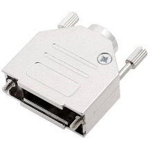 Capot SUB-D 25 pôles encitech DTZK25-K 6560-0105-03 tout en métal 180 ° métallique 1 pc(s)
