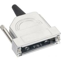 Provertha - Capot sub-d 25 pôles 117252DC50101 métal 180 ° argent 1 pc(s)