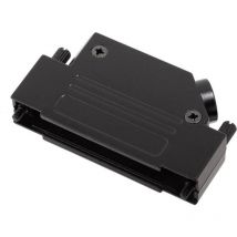 Encitech - Capot sub-d 37 pôles D45ZK37-BK-K 6560-0116-14 tout en métal 45 ° noir 1 pc(s)