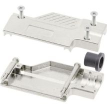 Capot Sub-d 37 Pôles Mh Connectors 1060-0135-04 Métal 90 ° Argent 1 Pc(s)