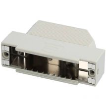 Capot sub-d 50 pôles Harting 09670500573 matière plastique 45 ° gris 1 pc(s)