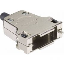 Capot sub-d 9 pôles Harting 09670090344 métal 180 ° argent 1 pc(s)