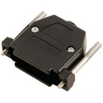 Capot sub-d 9 pôles Mh Connectors 2360-0102-21 matière plastique 180 ° noir 1 pc(s) D16610