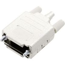 Capot Sub-d 9 Pôles Mh Connectors 6260-0105-01 Plastique, Métallisé 180 ° Argent 1 Pc(s) D14474