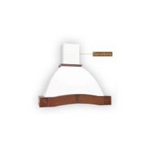 Sicashop - cappa a parete barcellona da 60CM lamiera avorio e trave grezza