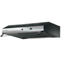 Cappa Sottopensile Faber Tch04 da 80 Nero con frontalino inox