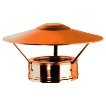 Sombrero chino d80/100 acero inoxidable/cobreplus