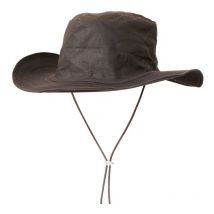 Cappello in cotone cerato impermeabile per cavaliere: xl