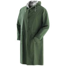 Abrigo Impermeable Antitrauma Verde Talla Xxl