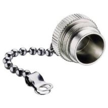 Cappuccio Argento 1 pz. – 381 – Adatto per connettori Lumberg Presa DIN