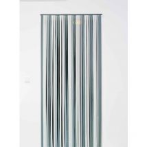 Gardine für Tür 90x200cm Farbe grau