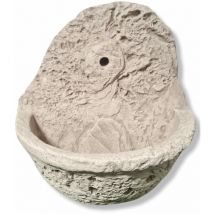 Capri White Beton Wandbrunnen