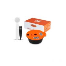 Tassimo - Cápsula de café reutilizable para Bosch 180 ml, color negro