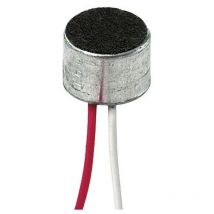 Capsula microfonica omnidirezionale con cavi 150mm, 9,8mm, 3V - Kepo KPCM-G97H67L150-44dB