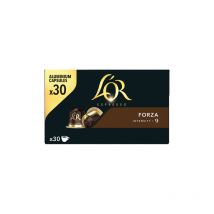 Capsule café L or L OR ESPRESSO FORZA CAPSULES 30 PC 156 GR