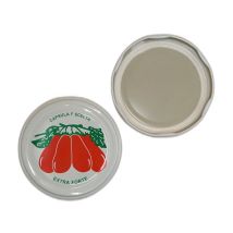 Capsule Mm.82 Tappi Per Barattoli Vetro Pz.20 Pomodori Coperchi Per Passate