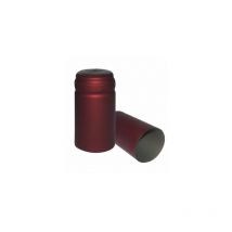 Capsule Termoretraibili Rosse 100pz Tappi Bottiglie Vino Strappo Apertura 16008