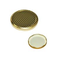 Capsule Twist Off Mm.63 Miele Tappi Per Barattoli Pz.20 Coperchi Alveolati