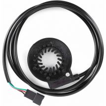 Capteur d'assistance de vélo électrique, Accessoires de vélo électrique capteur d'assistance Double Hall 12 Roue intégrée magnétique