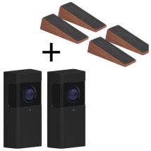 Sunxury - Capteur de faisceau infrarouge noir Capteur d'ouverture de porte de fenêtre ir sûr et efficace pour entrepôt de centre commercial à