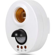 Qersta - Ampoule led E27 avec Capteur de Mouvement Infrarouge - Veilleuse Économique à Base E27