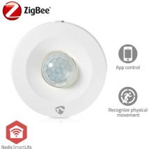 Capteur de mouvement intelligent pir zigbee batterie incluse Nedis