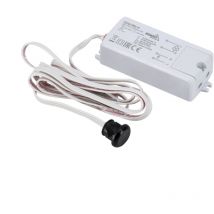Bemko - Capteur de proximité 500W - Détection 6cm - Blanc - Compact 88x35x19mm - IP20