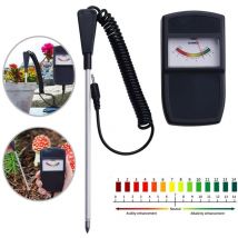 Abcrital - Capteur de testeur de pH du sol à aiguille, kit d'outils de surveillance de l'acidité pour jardinage intérieur et extérieur, adapté pour