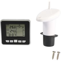 Decdeal - Capteur ultrasonique de niveau de profondeur d'eau et de liquide, avec écran lcd