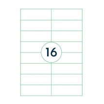 Capture Rillprint tiquettes auto-adhésives 1600 étiquettes 105 x 37 mm 16 étiquettes imprimables par feuille A4 Expédition, prix étiquette collante