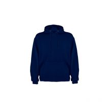 Roly - Sudadera casual deportiva con capucha, bolsillo canguro y cordón ajustable capucha 11/12 Azul Marino