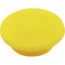 Capuchon de protection Cliff CL1738 jaune Adapté pour (séries de boutons) Boutons K21 1 pc(s) Y722131