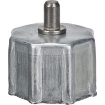 Capuchon pour rouleau octogonal 60 mm en acier galvanise' Accessoire de rechange pour volet roulant 12 mm