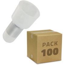 Capuchon de Sertissage Extrémité Fermée pour Connexion de Câble 3 mm²