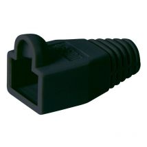 Logilink - Capuchon Funda Protectora Conector RJ45 negro