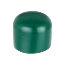 Alberts - Capuchons de poteau plastique vert 34 mm (Par 20)
