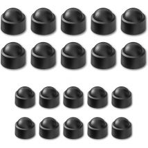 Capuchons D'écrou,Cache-vis Hexagonaux, Cache Vis écrou De Protection, Cache Vis écrou, Cache-écrous M10, Capuchons M8, 40 Pièces